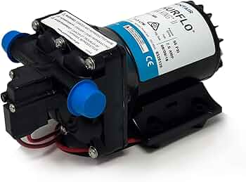 ポンプ　シャフロアクアキングⅡ  24V アクアキングII 4.0 4148-163-E75 24V SHURFLO(シャフロ)｜ネオネット